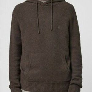 Men’s All Saints hood pullover long sleeve tolnar hoodie